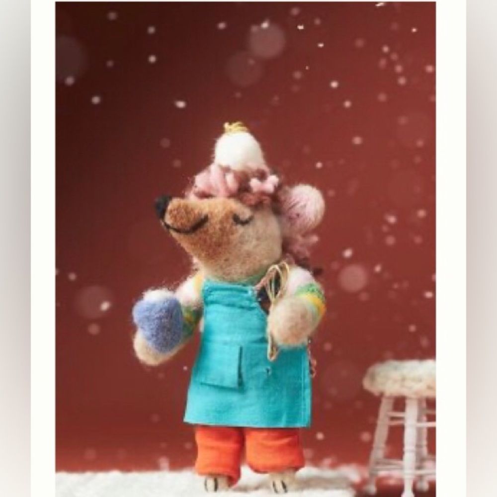 Hobbies Handmade Felt Ornament Collection 2024 Anthro Baker